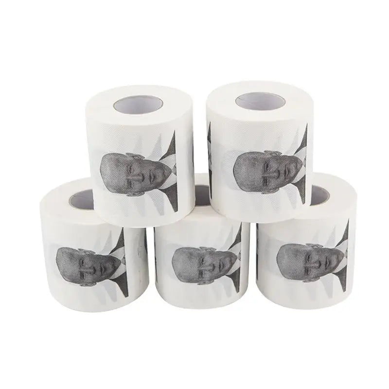 Joe Biden Humor Printed Toilet Paper Roll – A Presidential Bathroom Prank Gift