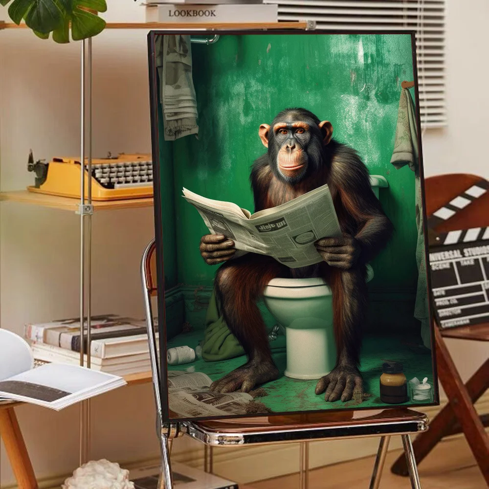 Funny Animal Bathroom Posters – Decor for a Wildly Entertaining Throne Room