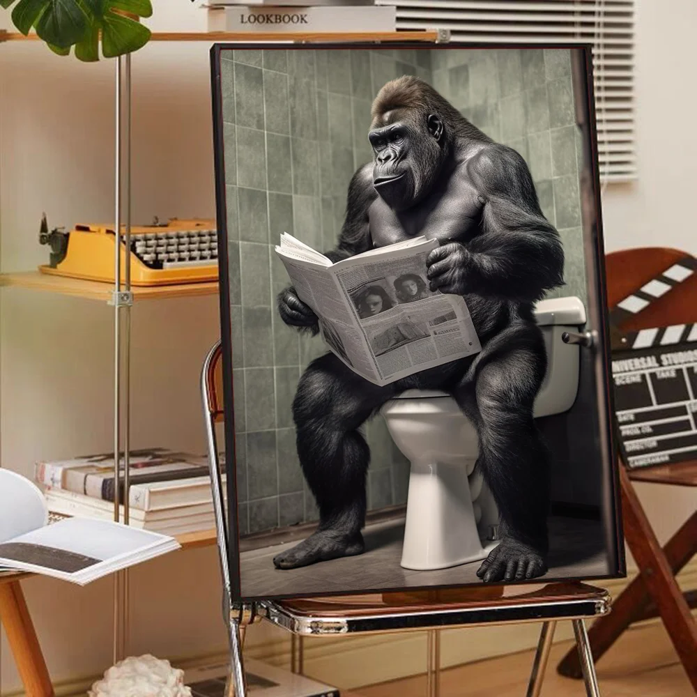 Funny Animal Bathroom Posters – Decor for a Wildly Entertaining Throne Room