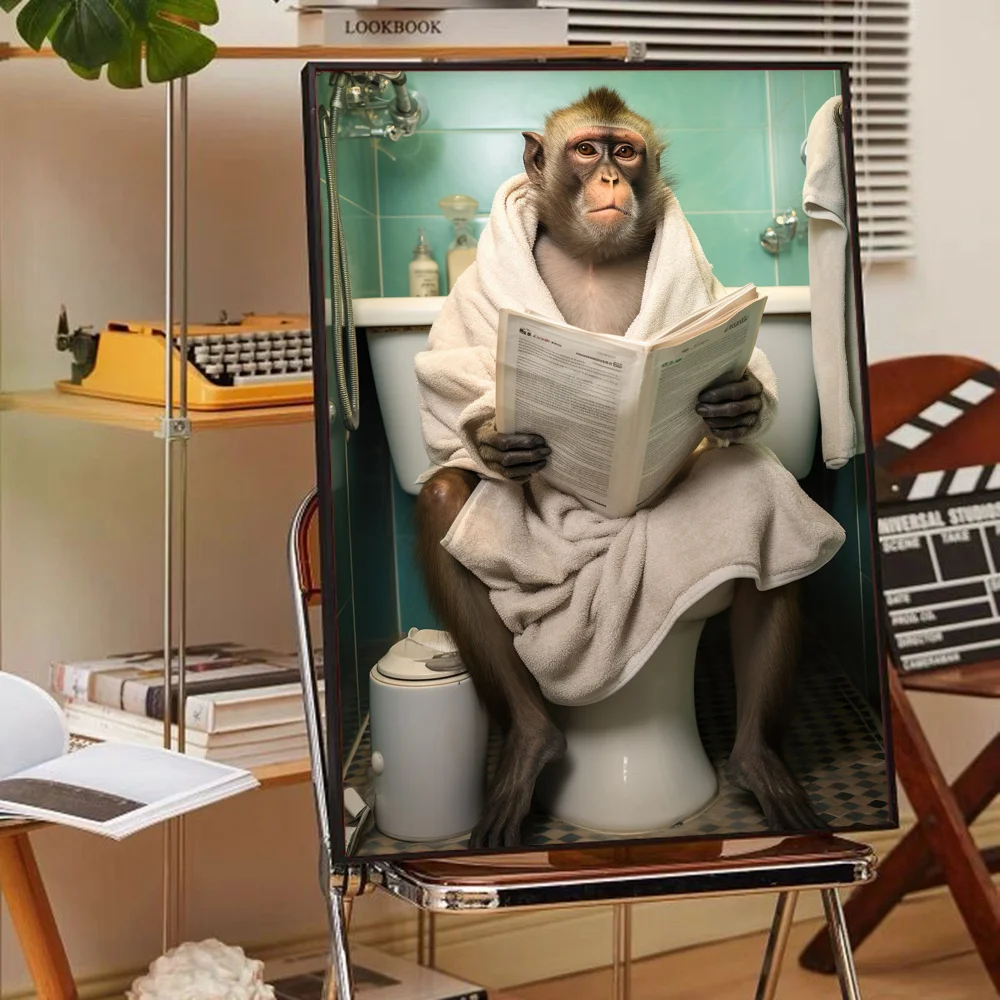 Funny Animal Bathroom Posters – Decor for a Wildly Entertaining Throne Room