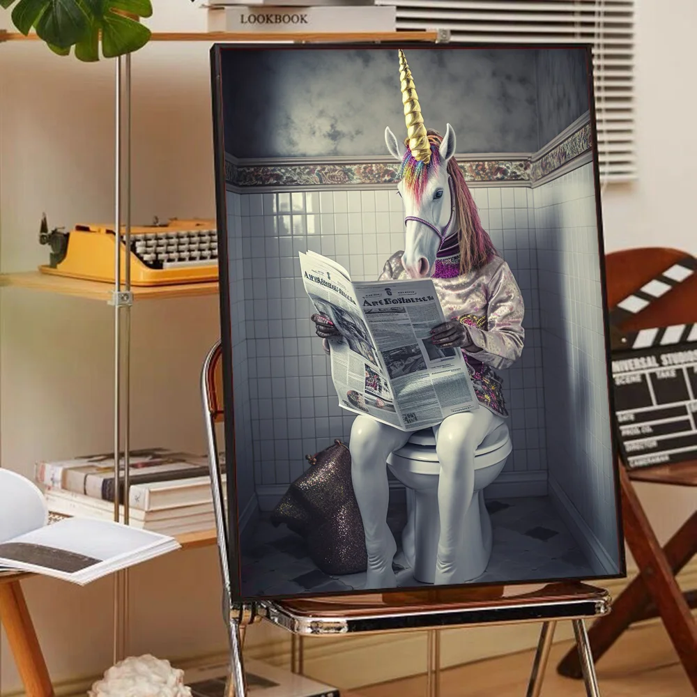 Funny Animal Bathroom Posters – Decor for a Wildly Entertaining Throne Room