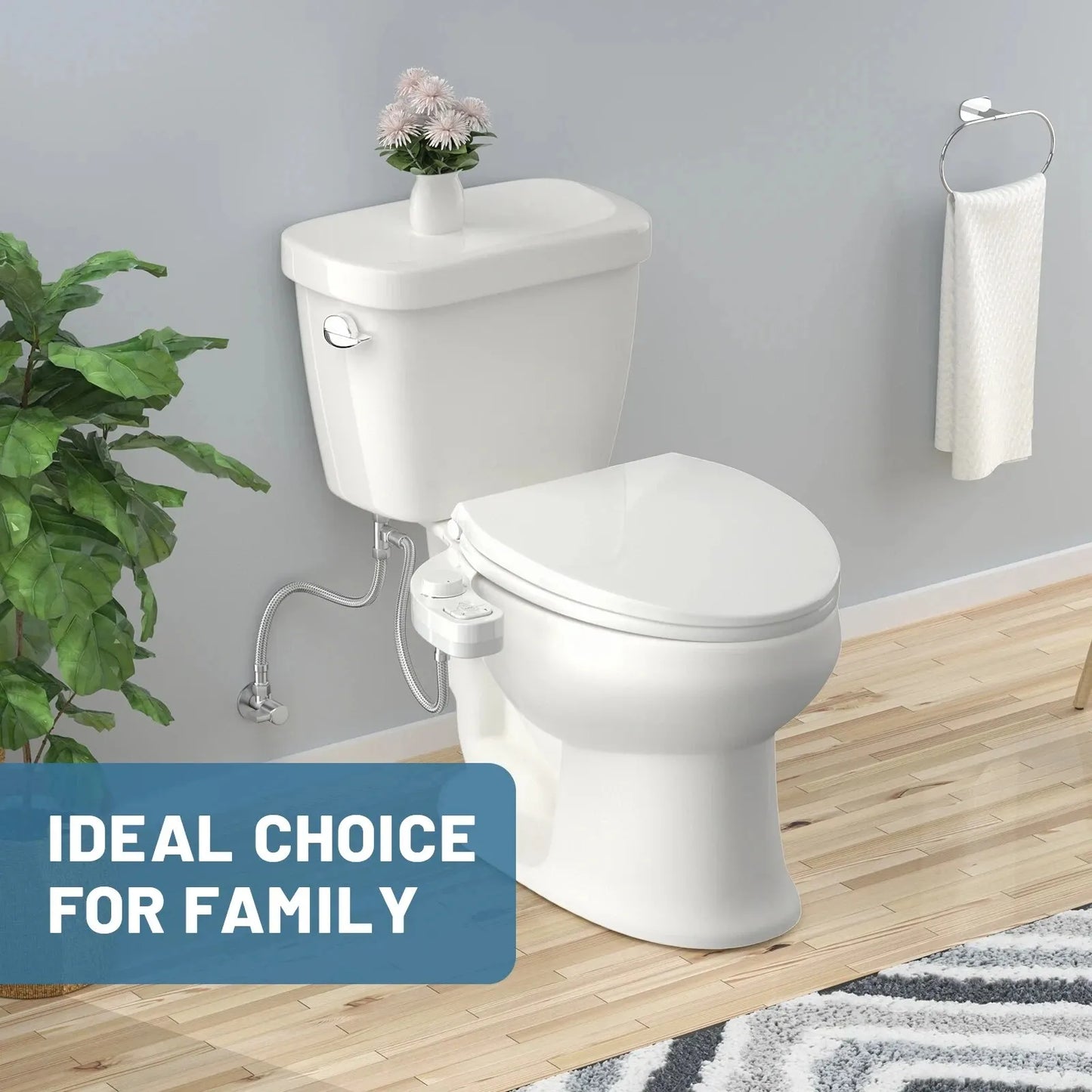 SAMODRA Non-Electric Bidet – A VIP Splash for Your Backside (Frontal & Rear Wash)