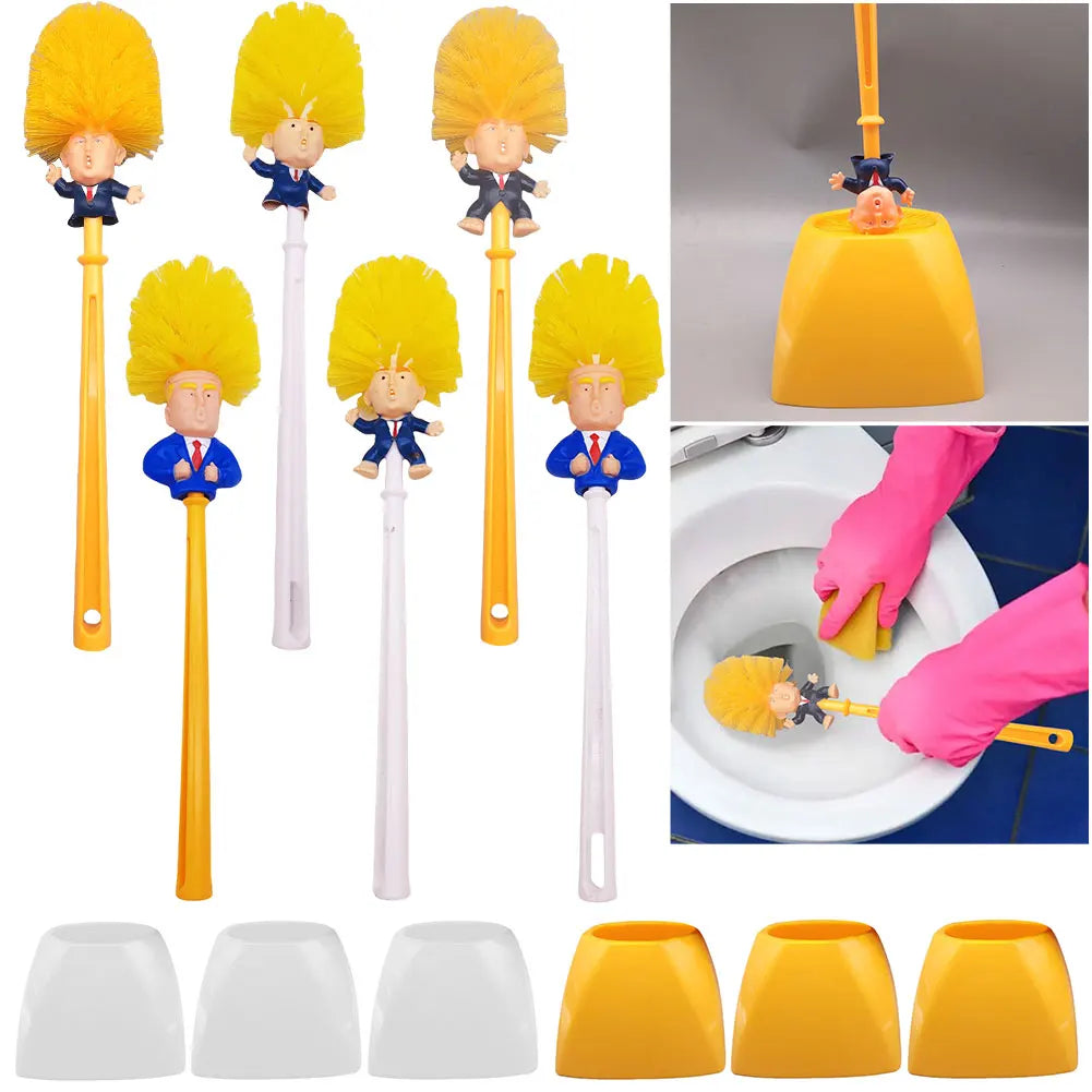 Donald Trump Toilet Cleaning Brush – Make Your Bathroom Great Again