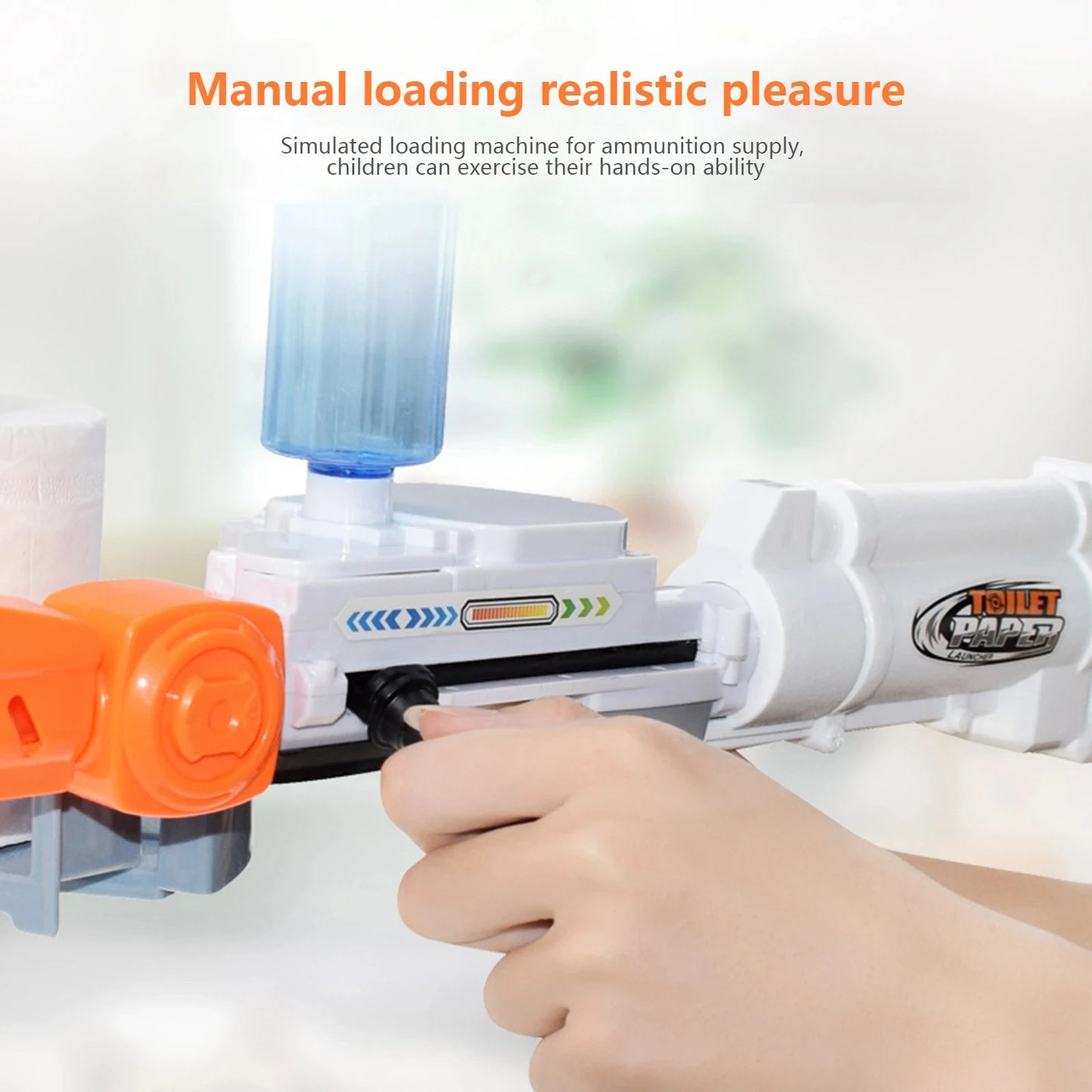 Toilet Paper Blaster – Spitball Warfare!