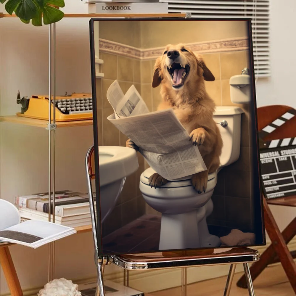 Funny Animal Bathroom Posters – Decor for a Wildly Entertaining Throne Room