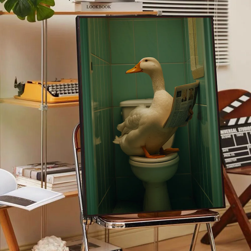 Funny Animal Bathroom Posters – Decor for a Wildly Entertaining Throne Room