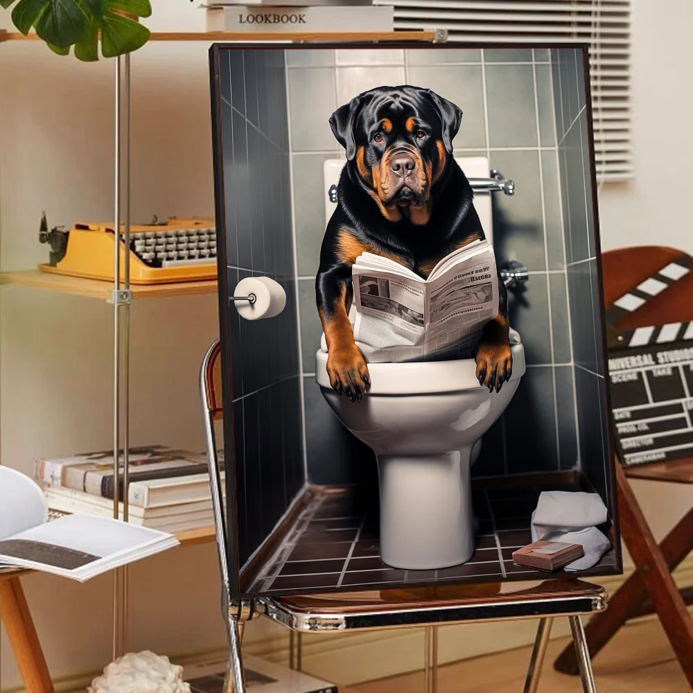Funny Animal Bathroom Posters – Decor for a Wildly Entertaining Throne Room