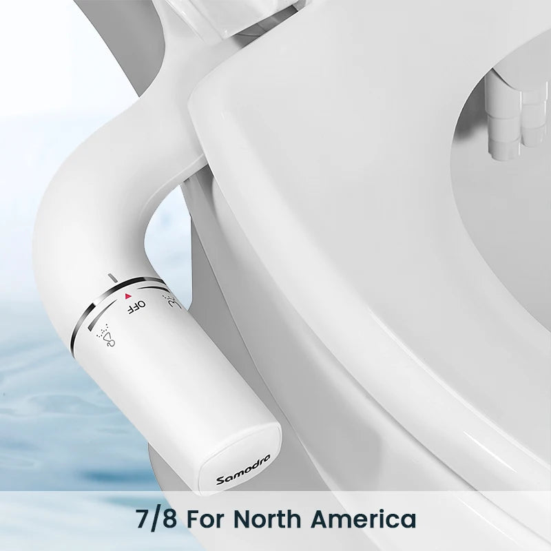 SAMODRA Slim & Non-Electric Bidet – Clean, Simple, Refreshing!