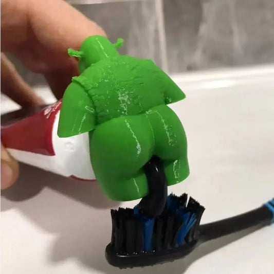 Pooping Toothpaste Cap – Funny & Functional Dispenser!