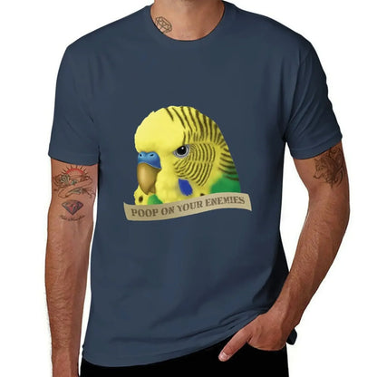 "Poop On Your Enemies" Funny T-Shirt – New Edition Black Tee for Men