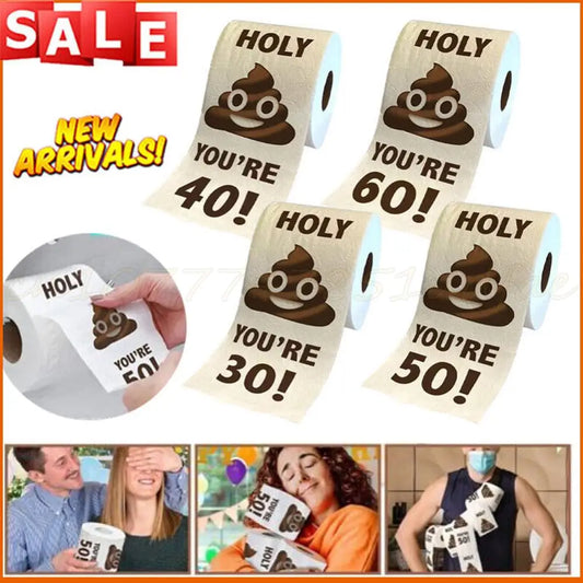 Poop Face Emoji Toilet Paper – The Ultimate Birthday Prank!