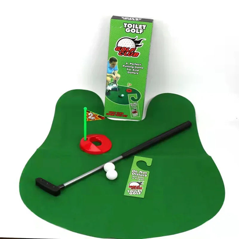 Mini Toilet Golf Set – Potty Putt Like a Pro!
