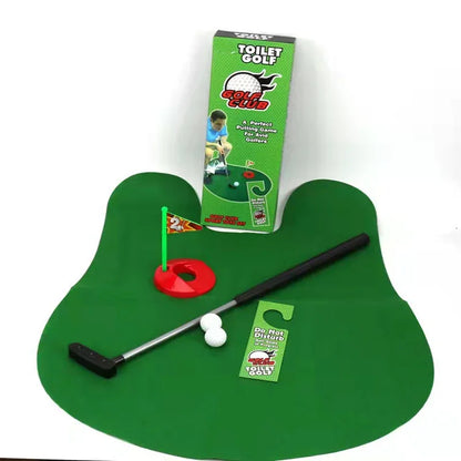 Mini Toilet Golf Set – Potty Putt Like a Pro!