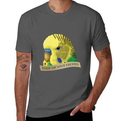 "Poop On Your Enemies" Funny T-Shirt – New Edition Black Tee for Men