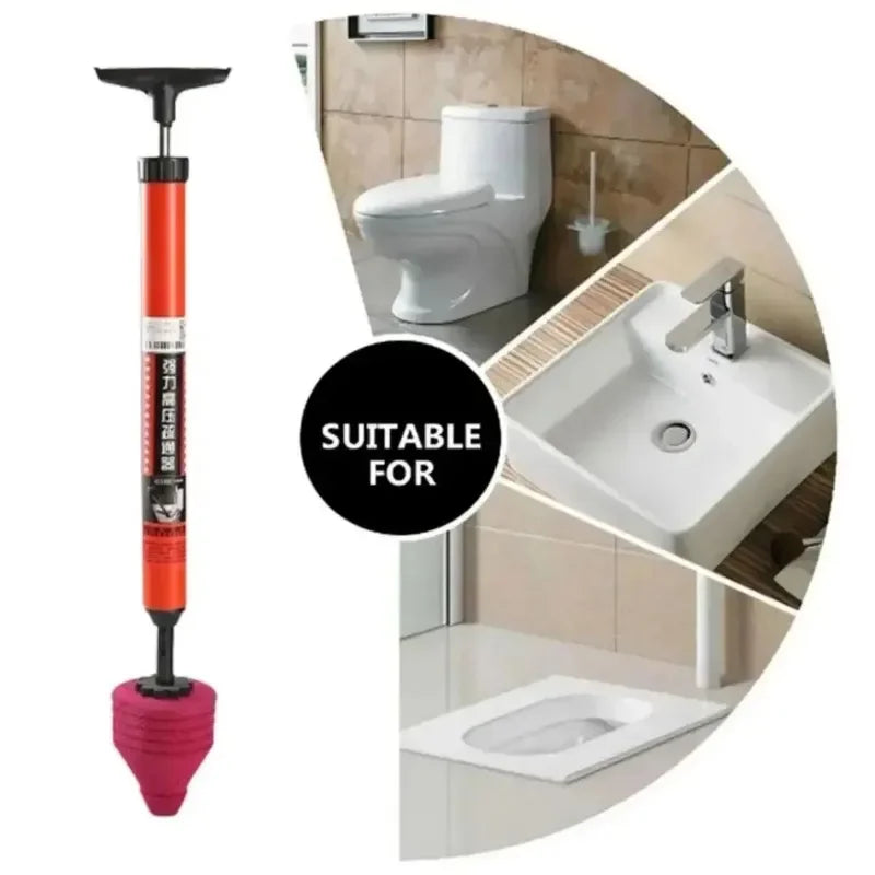 High-Pressure Toilet Plunger – Clogs Don’t Stand a Chance!