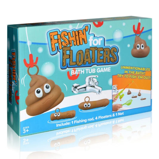 Floaters Fishing Poop Game – Reel in the Laughs with This Hilarious Bathtub Adventure!