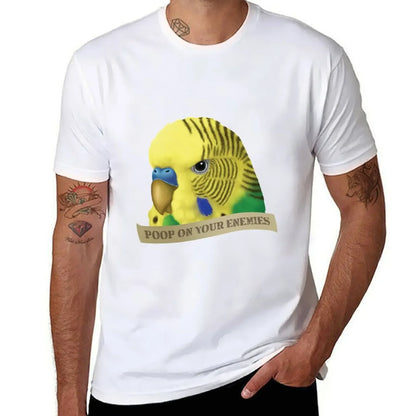 "Poop On Your Enemies" Funny T-Shirt – New Edition Black Tee for Men