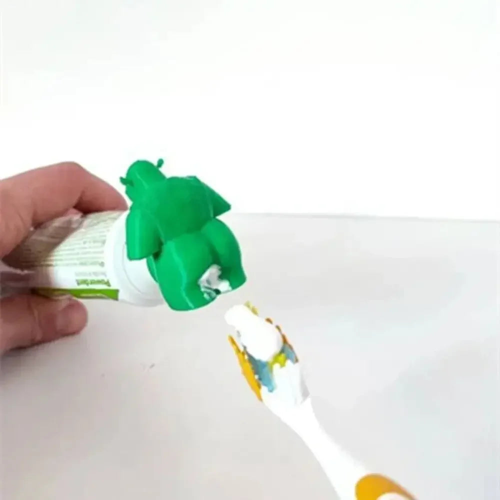Pooping Toothpaste Cap – Funny & Functional Dispenser!
