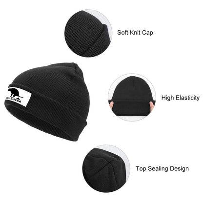 Funny Pooping Dog Knitted Cap – Cozy & Hilarious Headwear!