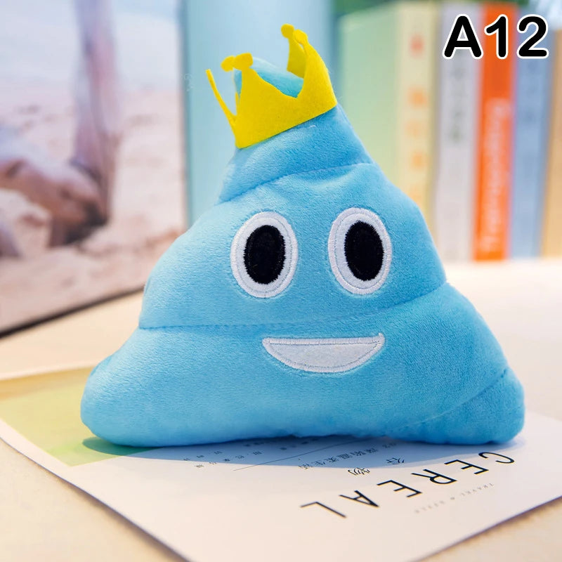 Poop Emoji Plush Pillow – Soft, Comedic Comfort!