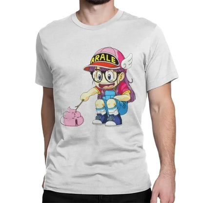 "Poking Poop" Funny Anime Graphic T-Shirt – Unisex Cotton Tee