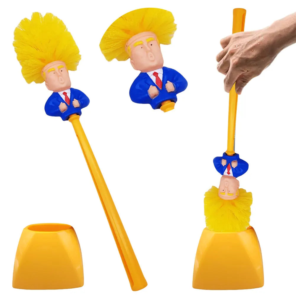 Donald Trump Toilet Cleaning Brush – Make Your Bathroom Great Again