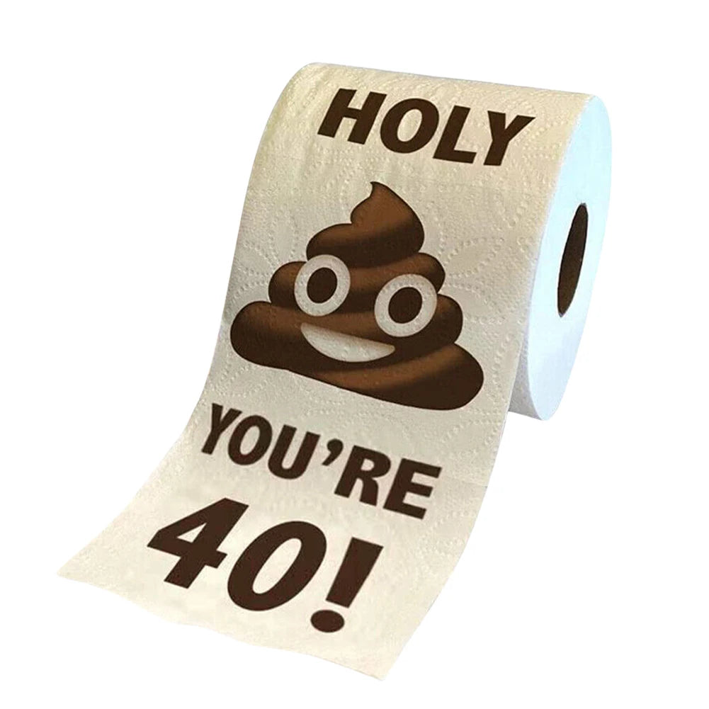 Poop Face Emoji Toilet Paper – The Ultimate Birthday Prank!