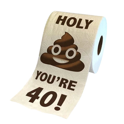 Poop Face Emoji Toilet Paper – The Ultimate Birthday Prank!