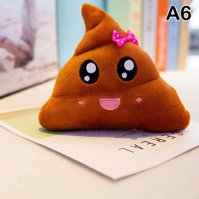 Poop Emoji Plush Pillow – Soft, Comedic Comfort!