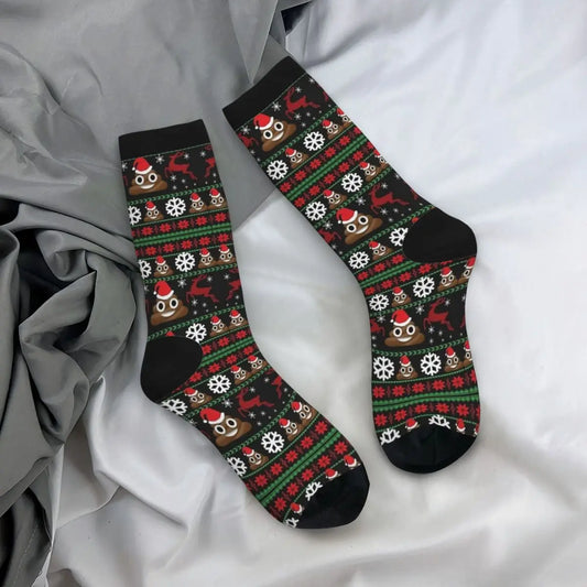 Funny Poop Christmas Stockings – Ugly & Hilarious Holiday Socks!