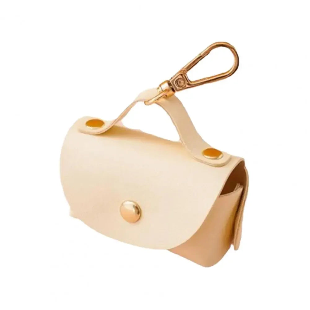 Faux Leather Poop Bag Holder – Cleanup in Style!