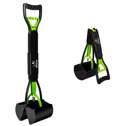Long-Handle Pooper Scooper – Less Bending, No Mess!