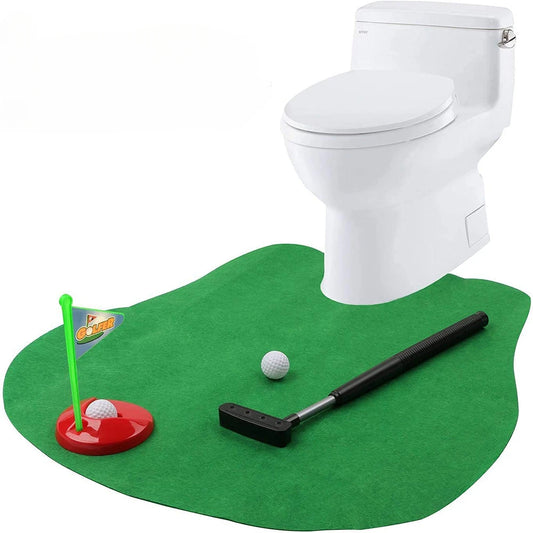 Mini Toilet Golf Set – Potty Putt Like a Pro!