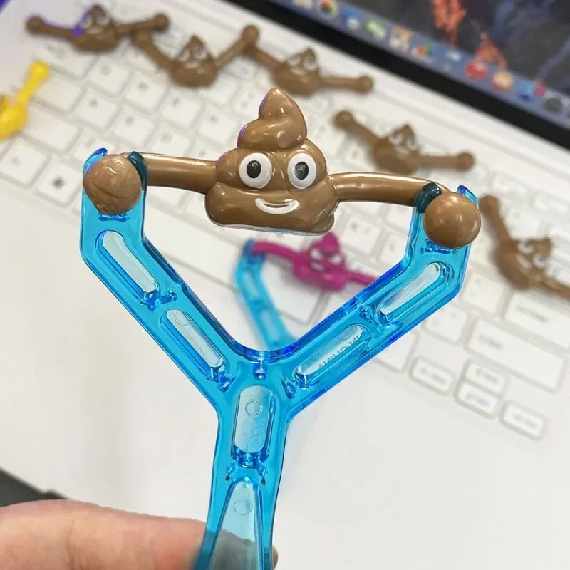 Poop Slingshot Toy – Fling It & Laugh!