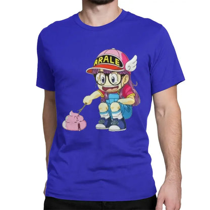 "Poking Poop" Funny Anime Graphic T-Shirt – Unisex Cotton Tee