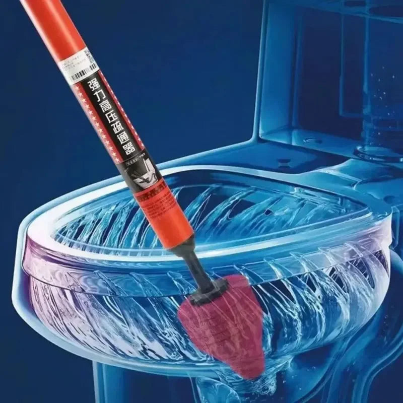 High-Pressure Toilet Plunger – Clogs Don’t Stand a Chance!