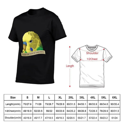 "Poop On Your Enemies" Funny T-Shirt – New Edition Black Tee for Men
