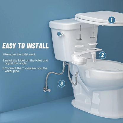 SAMODRA Non-Electric Bidet – A VIP Splash for Your Backside (Frontal & Rear Wash)