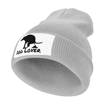 Funny Pooping Dog Knitted Cap – Cozy & Hilarious Headwear!