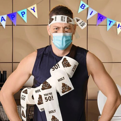 Poop Face Emoji Toilet Paper – The Ultimate Birthday Prank!