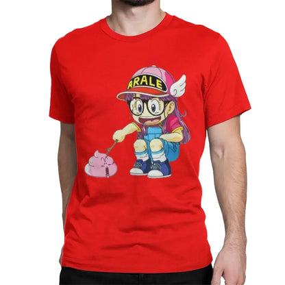 "Poking Poop" Funny Anime Graphic T-Shirt – Unisex Cotton Tee