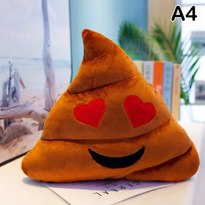 Poop Emoji Plush Pillow – Soft, Comedic Comfort!