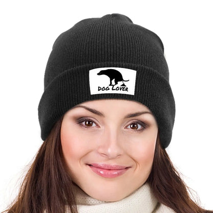 Funny Pooping Dog Knitted Cap – Cozy & Hilarious Headwear!