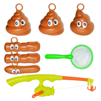 Floaters Fishing Poop Game – Reel in the Laughs with This Hilarious Bathtub Adventure!