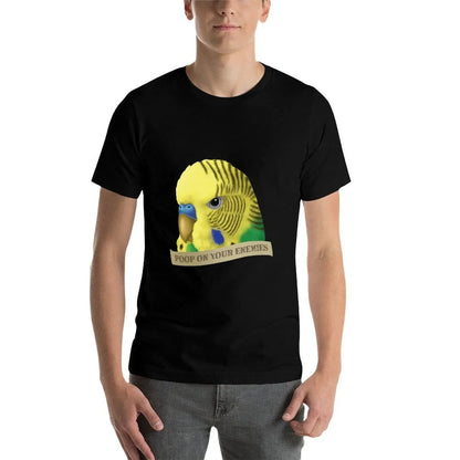 "Poop On Your Enemies" Funny T-Shirt – New Edition Black Tee for Men
