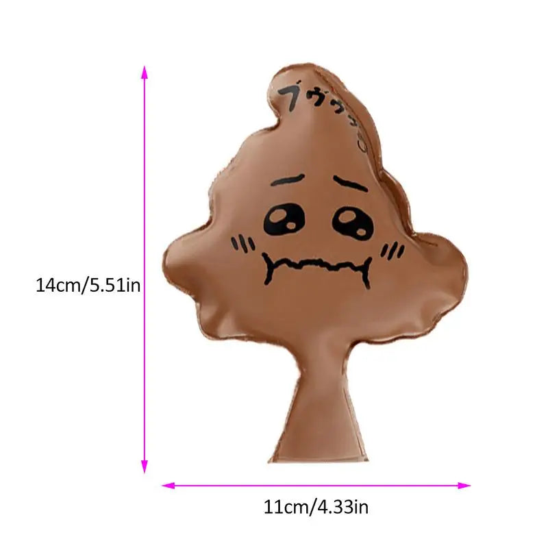 Poop-Shaped Self-Inflating Whoopee Cushion – Hilarious Fart Prank Toy