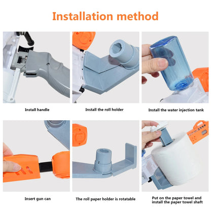 Toilet Paper Blaster – Spitball Warfare!