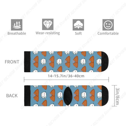 Poop & Toilet Paper Valentine’s Day Socks – Funny & Funky!