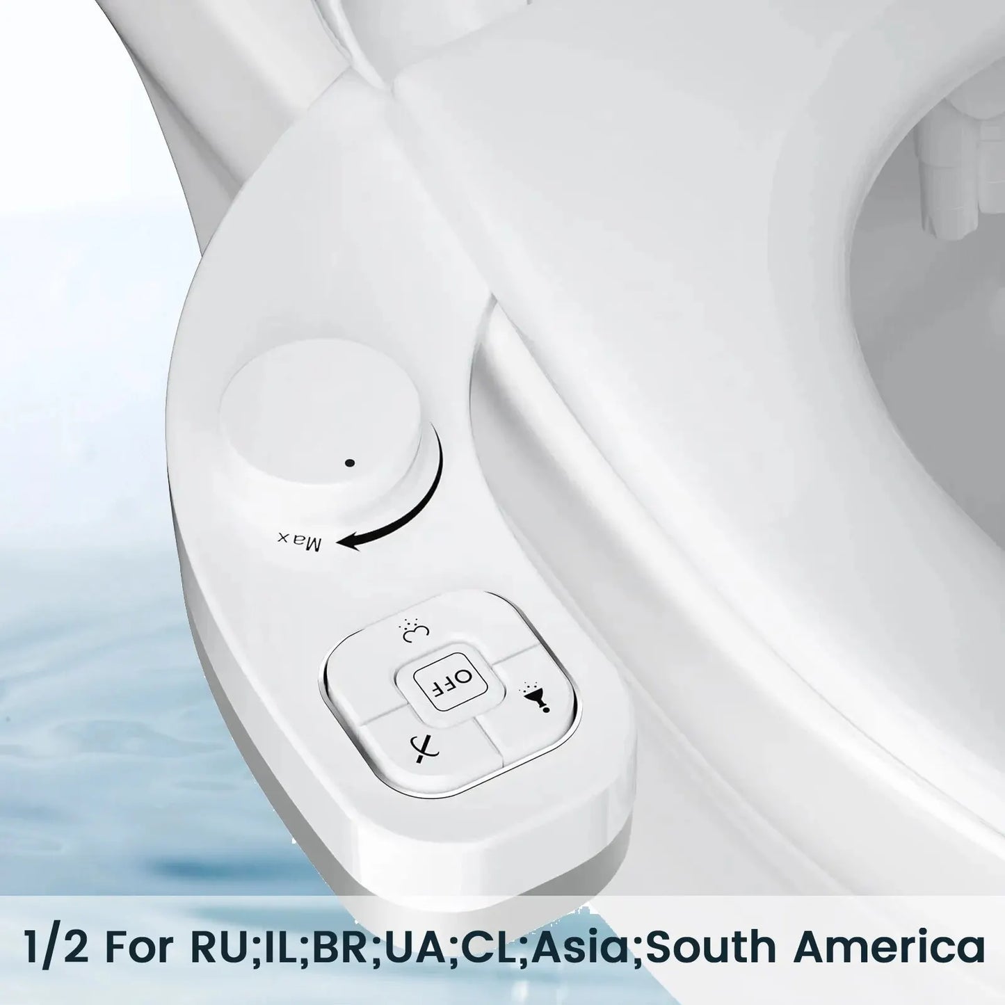 SAMODRA Non-Electric Bidet – A VIP Splash for Your Backside (Frontal & Rear Wash)