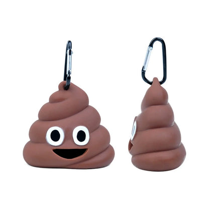Poop Emoji Bag Dispenser – Cleanup with a Laugh!